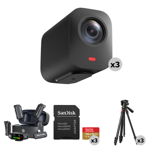 NearStream VM33 2K Wireless Streaming 3-Camera and Video Podcasting Kit