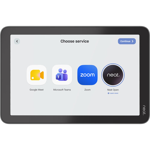 Neat Conferencing Neat Pad Generation 2 8" WXGA Conference Room Controller & Scheduling Display