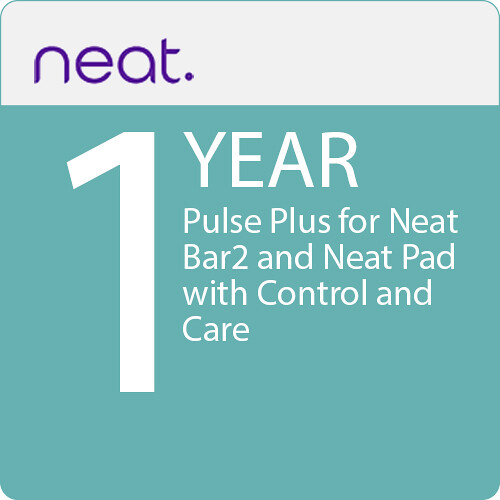 NEAT Conferencing Pulse Plus for Neat Bar2 and Neat Pad with Control and Care for 1 Year