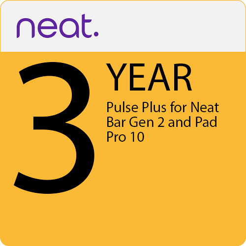 Neat Conferencing Pulse Plus for Neat Bar Gen 2 and Pad Pro 10 (3-Year Subscription)