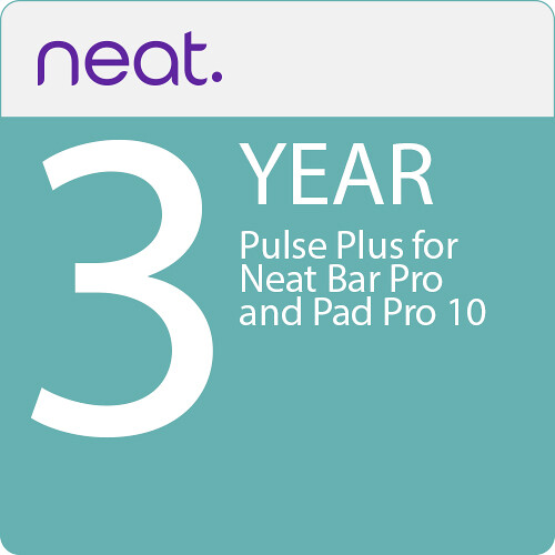 Neat Conferencing Pulse Plus for Neat Bar Pro and Pad Pro 10 (3-Year Subscription)