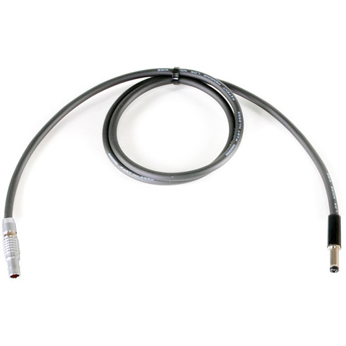 Nebtek RED 4-pin LEMO Male to Blackmagic 2.5mm Barrel DC Power Cable (24")