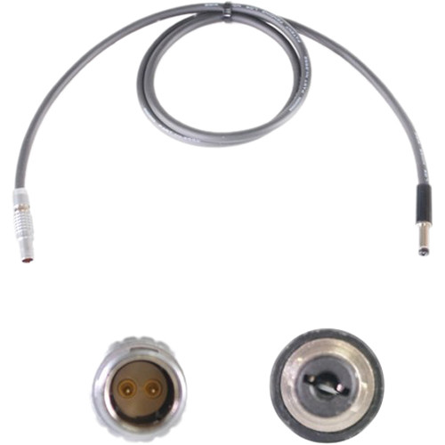 Nebtek ARRI2 2-Pin LEMO Male to 2.5mm DC Barrel Decimator Power Cable (24")
