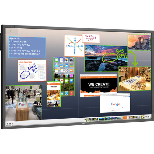 NEC ThinkHub Base with E805 80" Monitor