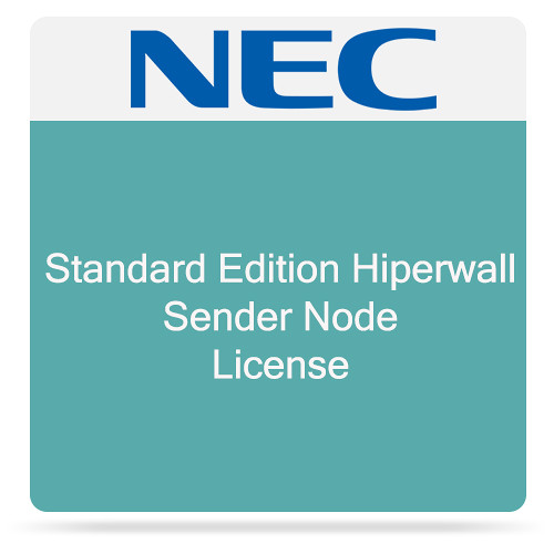 NEC Standard Edition Hiperwall Sender Node License