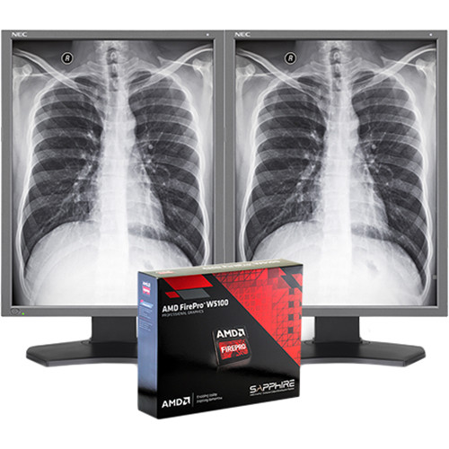 NEC 21" 3MP MD212G3 Medical Diagnostic Monitor Bundle