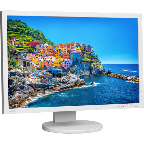 NEC PA243W 24.1" 16:10 Wide Gamut IPS Monitor (White)