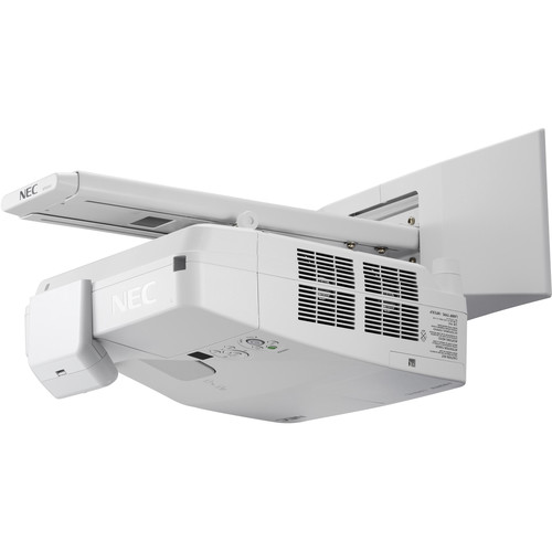 NEC NP-UM361X-WK 3600 Lumen XGA Ultra-Short Throw LCD Projector with Wall-Mount