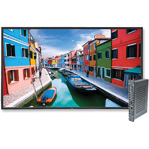 NEC V463-DRD 46" Full HD Widescreen Edge-Lit LED A-MVA LCD Display and Digital Media Player Bundle