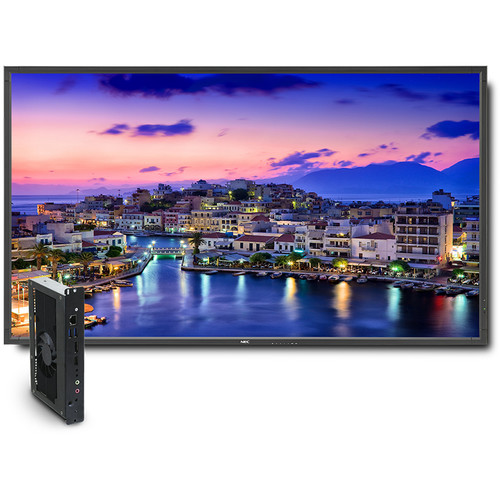 NEC 80" Digital Signage Solution with V801 Display and OPS-PCAF-WS Single-Board Computer