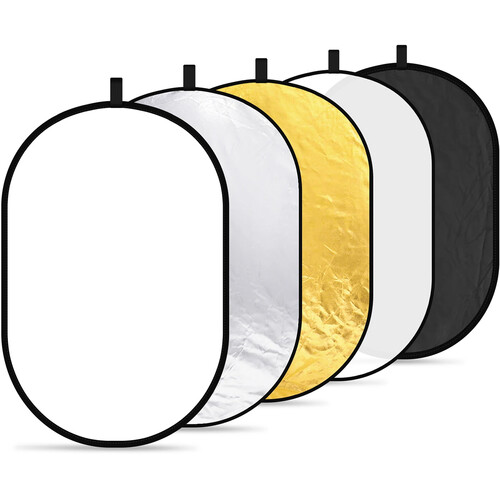 Neewer Photography Studio 5-in-1 Lighting Reflector (47 x 71")