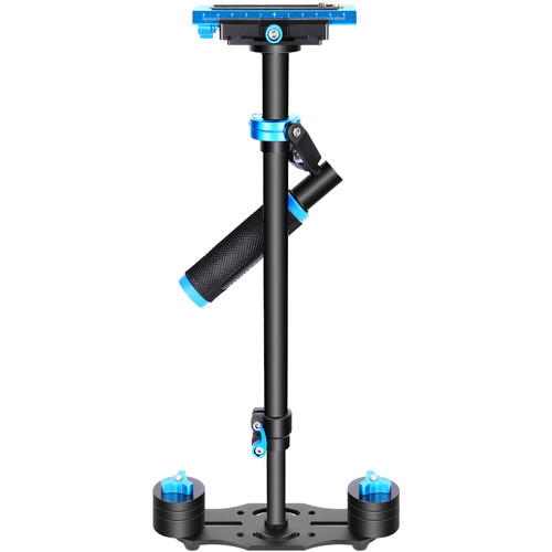 Neewer 24" Camera Stabilizer with Quick Release Plate (Aluminum, Black/Blue)