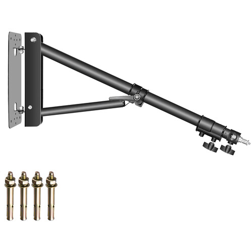 Neewer Wall-Mounting Boom Arm (4.3', Black)