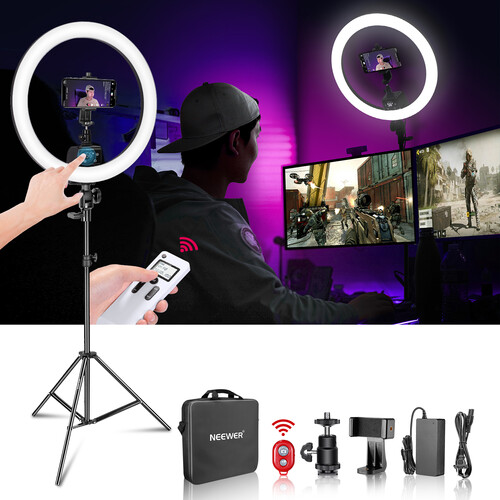 Neewer SRP18 LED Ring Light Kit (18")