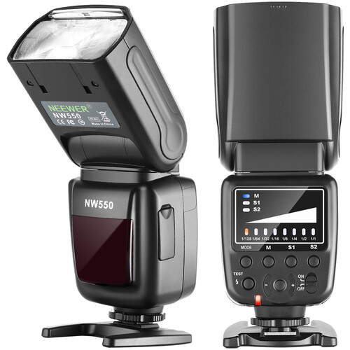 Neewer NW550 Manual Flash 66600318 B&H Photo Video