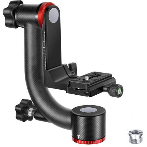 Neewer GM100 Professional Heavy-Duty Carbon Fiber Gimbal Tripod Head
