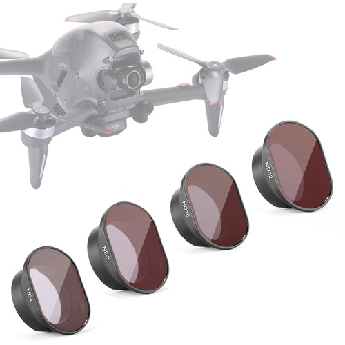 Neewer ND Filter Kit for DJI FPV (ND4+ND8+ND16+ND32)