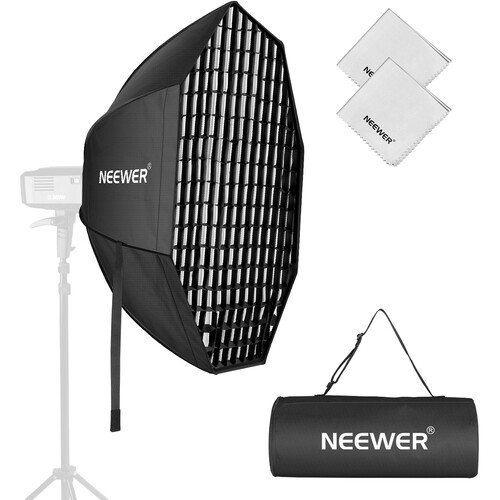 Neewer Octagon Softbox with Grid & Bowens Mount (24")