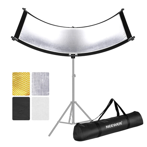 Neewer Small Clamshell Light Reflector/Diffuser with Carry Bag (39 x 18")