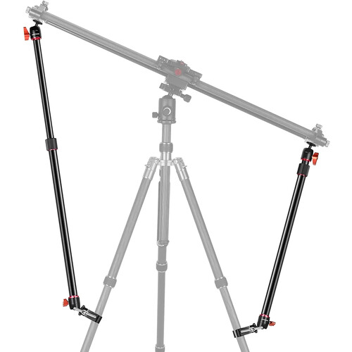 Neewer ST102 Aluminum Slider Support Arms (2-Pack)