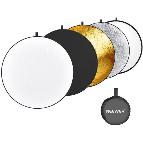 Neewer 5-in-1 Collapsible Light Reflector (32")