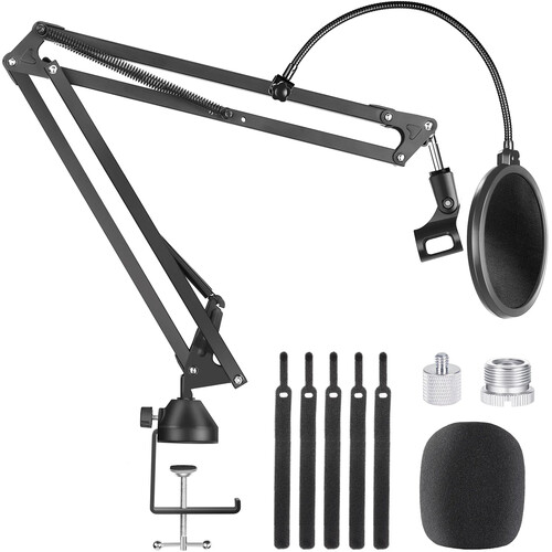 Neewer Suspension Boom Microphone Arm & Stand Kit