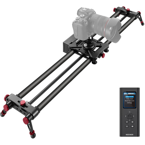 Neewer VS-100WC Motorized Wireless Carbon Fiber Camera Slider (39.4")