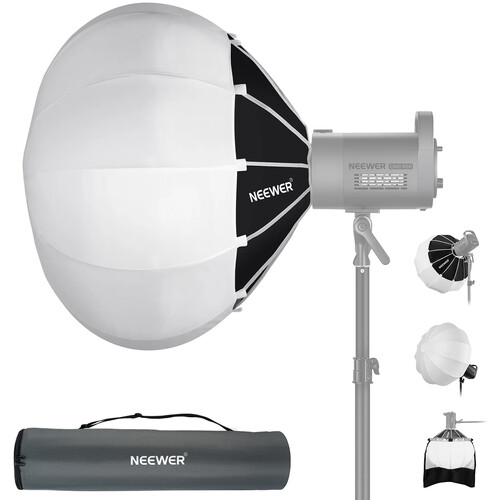 Neewer NS65L Lantern Softbox with One Step Quick Release (19.7")