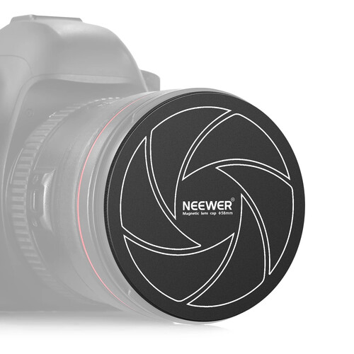 Neewer Magnetic Aluminum Lens Cap (72mm)