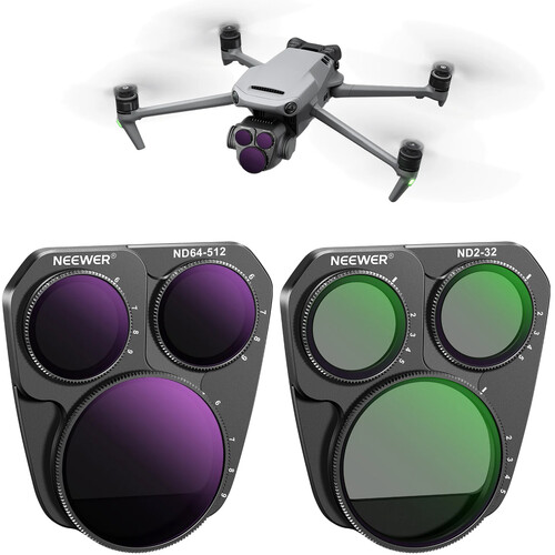 Neewer Variable ND Filter Set for DJI Mavic 3 Pro/Pro Cine (Set of 2)