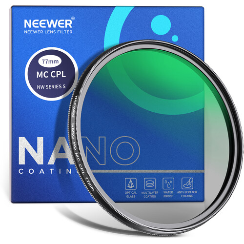 Neewer MC CPL Circular Polarizing Filter (77mm)