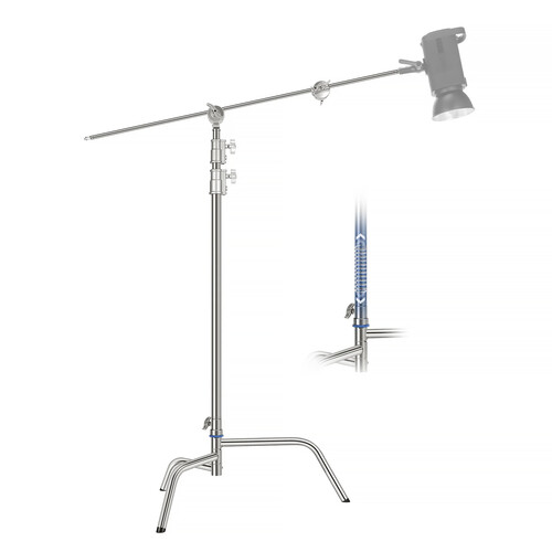 Neewer SC320Q Stainless Steel C-Stand with Boom Arm (10.5')