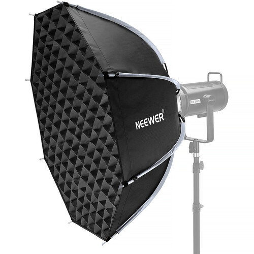Neewer NS21P Octagonal Quick Release Softbox with Grid (18")