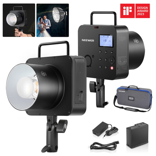 Neewer Q4 TTL Flash Strobe with Cleaning Cloth