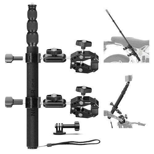 Neewer GP-30 Motorcycle Mount Kit for Action Cameras