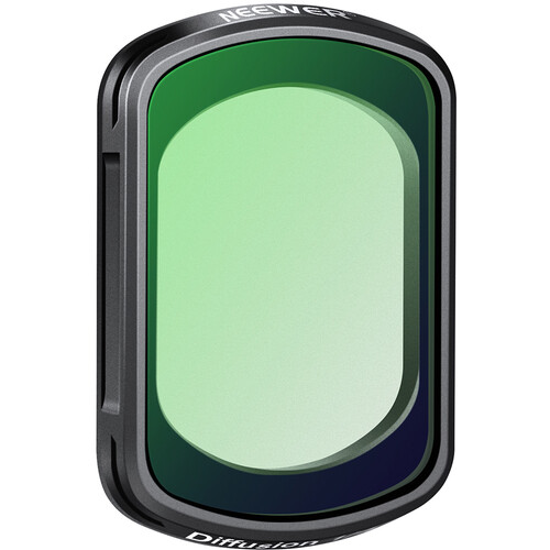Neewer Black Diffusion 1/4 Filter with Screen Protector Kit for DJI Osmo Pocket 3