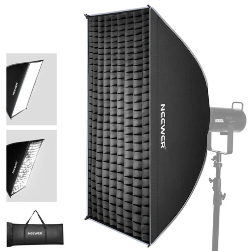 Neewer NS93P Rectangular Quick Release Softbox with Grid (24 x 35")