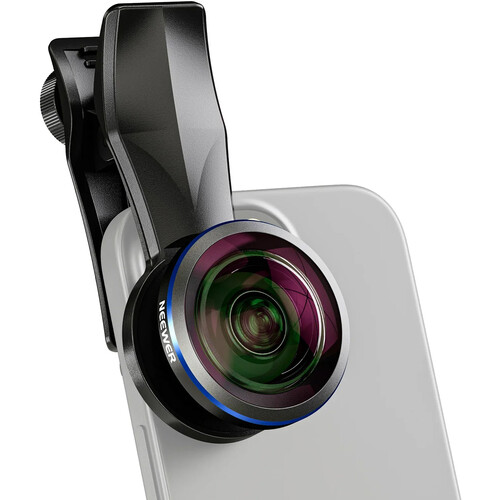 Neewer LS-29 PRO 8mm Fisheye Lens with 17mm Thread Phone Lens Clip
