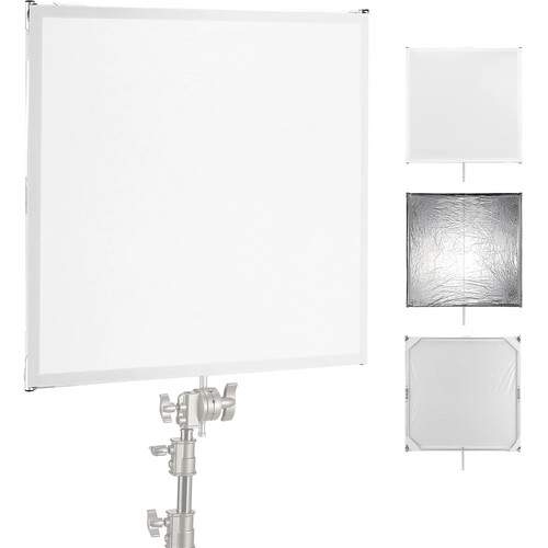 Neewer SF9090F 3-In-1 Sun Scrim and Diffuser Set (35 x 35")