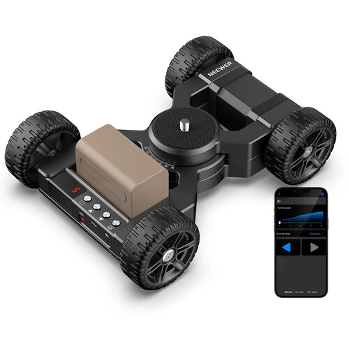 Neewer DL400 Motorized Camera Dolly with App Control