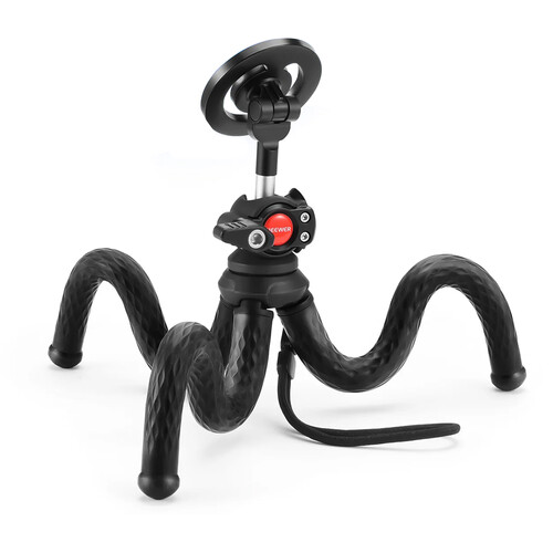 Neewer TP33 Magnetic Flexible Phone Tripod with Ball Head & Metal Rings