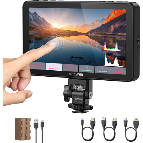 Neewer F700 7" On-Camera Touchscreen Monitor with NP-F750 Battery