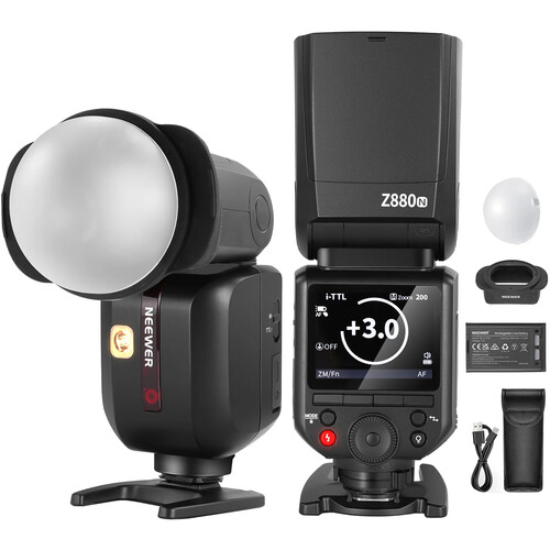 Neewer Z880-N TTL Camera Flash Speedlite for Nik 66606253 B&H
