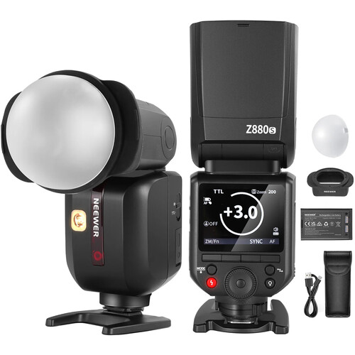 Neewer Z880-S TTL Camera Flash Speedlite for Sony (Diffuser Kit)