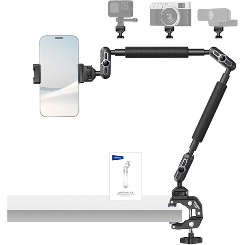 Neewer UA057 Flexible Desk Camera Mount with Super Clamp