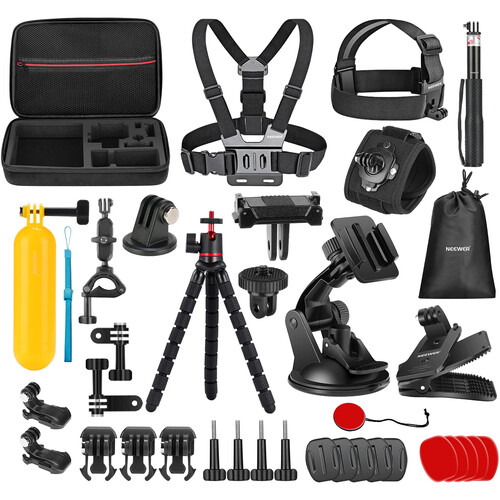 Neewer 35-in-1 Accessory Kit for Action Cameras