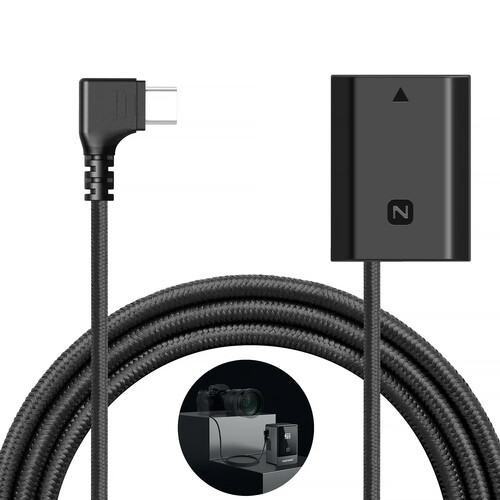 Neewer USB-C to NP-FZ100 Dummy Battery (2.3')