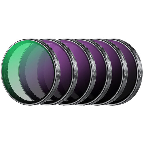 Neewer FL-A98 ND Lens Filter Kit with CPL for DJI Osmo Action 5 Pro/4/3 (Set of 6)