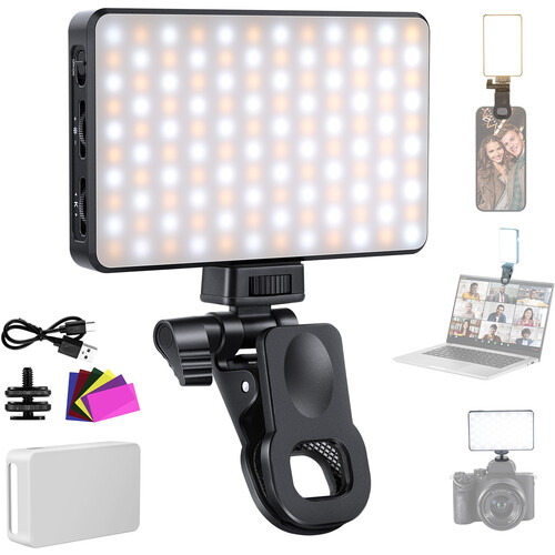 Neewer Basics BL120B Clip-On LED Selfie Phone Light Kit