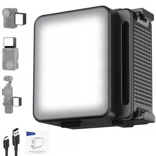 Neewer BASICS M20 Magnetic Daylight LED Light for DJI Osmo Action 3/4/5 Pro
